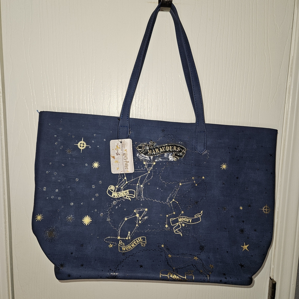 Marauders Navy Blue Constellation Shoulder Bag